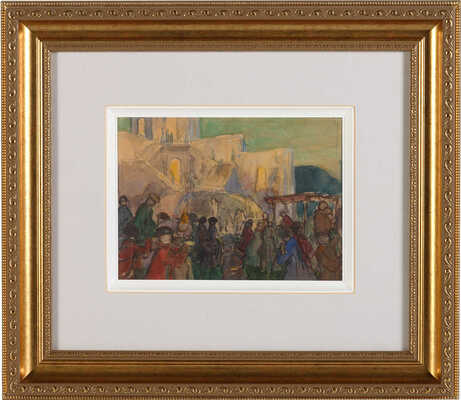 Лансере Евгений Евгеньевич. Павильон Катальная Горка во времена Екатерины II в Ораниенбауме 